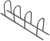 Modellbeispiel: Reihenanlage/Fahrradanlehnbügel mit Schienensystem (Art. 426.40)