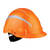 3M™ Schutzhelm G3000 mit UV-Sensor und Reflexstreifen mit Ratschenverschluss Version: 04 - Farbe orange