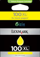Lexmark Tinte 100XL Gelb ca. 600 Seiten