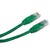 Przewód LAN UTP patchcord, Cat.5e, RJ45 M - RJ45 M, 7.5 m, nieekranowany, zielony, economy, EOL
