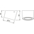 Skizze zu Lampada sottopensile UNIKA D-Motion con caricabatteria USB, nero