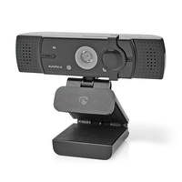 Nedis WCAM120BK webcam 8,3 MP 3840 x 2160 Pixels USB 2.0 Zwart
