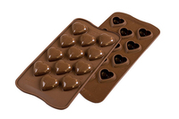 Silikomart Scg48 My Love Süßigkeiten- & Schokoladenformen Silikon Braun
