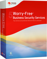Trend Micro Worry-Free Business Security Services 5, CUPG, 251-1000u, 1Y, FRE Aggiornamento Francese 1 anno/i