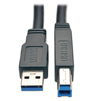 Tripp Lite U328-025 USB 3.0 SuperSpeed Active Repeater Cable (A to B M/M), 25 ft. (7.62 m)