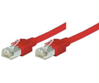 Tecline S/UTP Cat5e, 1m Netzwerkkabel Rot S/UTP (STP)