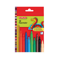 Herlitz 08649139 stylo-feutre Multicolore 10 pièce(s)