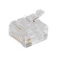 S-Conn RJ12 Drahtverbinder Transparent