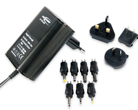 Ansmann APS 1500 Traveller adapter zasilający/ inwentor 18 W Czarny