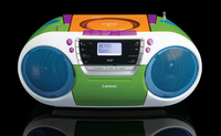 Lenco SCD-681 CD-Player Tragbarer CD-Player Mehrfarbig