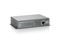 LevelOne Switch Fast Ethernet PoE de 5 puertos, 802.3af PoE, 4 Puertos PoE, 61.6W