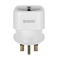 Savio AP-04 adapter zasilający/ inwentor Biały