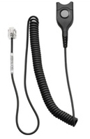 Sennheiser CGA 01 câble de téléphone Noir