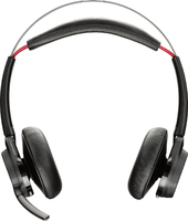 POLY VOYAGER FOCUS UC Headset Vezeték nélküli Fejpánt Iroda/telefonos ügyfélközpont Bluetooth Fekete