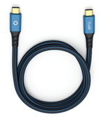 OEHLBACH 9350 USB Kabel 0,5 m USB 3.2 Gen 1 (3.1 Gen 1) USB C Blau