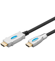 Goobay 31953 HDMI-Kabel 30 m HDMI Typ A (Standard) Schwarz, Weiß
