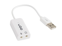 uGo UKD-1086 huby i koncentratory USB 2.0 Biały