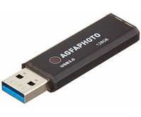AgfaPhoto 10572 USB flash meghajtó 128 GB USB A típus 3.2 Gen 1 (3.1 Gen 1) Fekete