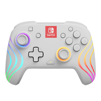 PDP Afterglow Wave Blanco Gamepad Analógico/Digital Nintendo Switch, Nintendo Switch OLED