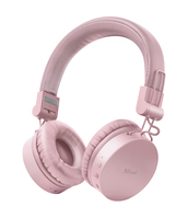 Trust 23910 headphones/headset Wired & Wireless Head-band Music Micro-USB Bluetooth Pink