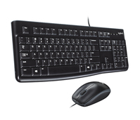 Logitech MK120 toetsenbord Inclusief muis USB Zwart