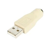 Adaptateur Souris PS/2 vers USB - USB A Mâle - PS/2 Femelle