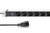 Digitus Socket Strip with Aluminum Profile, 8-way safety socket, 2 m cable, IEC C20 plug