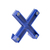 Dahle MEGA Magnet CROSS XL imanes para refrigerador Neodimio Azul 1 pieza(s)