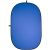 Walimex 18287 Fotostudio-Reflektor Oval Blau, Grau
