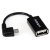 StarTech.com UUSBOTGRA USB kábel 0,127 M USB 2.0 Micro-USB B USB A Fekete