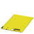 Phoenix Contact 0828897 self-adhesive label Square Yellow 150 pc(s)