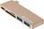 eSTUFF ES84121-GOLD laptop dock & poortreplicator USB 3.2 Gen 1 (3.1 Gen 1) Type-C Goud