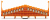 Wago 727- 125 klemmenblok Oranje