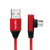 LogiLink CU0150 kabel USB 1 m USB 2.0 USB A Micro-USB B Czarny, Czerwony
