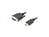 Lanberg CA-HDDV-10CC-0005-BK adapter kablowy 0,5 m HDMI Typu A (Standard) DVI-D Czarny