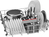 Bosch SMI4HTS00E mosogatógép Félig beépített 13 helybeállítások D