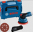 Bosch GEX 12V-125 Professional Ponceuse à disque 10000 tr/min 20000 OPM Noir, Bleu, Rouge