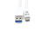 Equip 128363 USB kábel 1 M USB 3.2 Gen 1 (3.1 Gen 1) USB A USB C Fehér