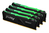 Kingston Technology FURY Beast RGB memóriamodul 64 GB 4 x 16 GB DDR4 3000 MHz