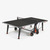 Cornilleau 500X table tennis equipment Rollaway (2 tabletops & 1 undercarriage) Black