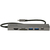 StarTech.com USB C Multiport Adapter - USB-C naar 4K 60Hz HDMI 2.0, 100W Power Delivery Pass-through, SD/MicroSD, 2-Port USB 3.0 Hub, GbE - USB Type-C Mini Dock - Lange (30cm) K...