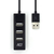 ACT AC6205 Schnittstellen-Hub USB 2.0 480 Mbit/s Schwarz