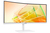 Samsung S65TC Monitor PC 86,4 cm (34") 3440 x 1440 Pixel UltraWide Quad HD LED Bianco