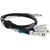 AddOn Networks QFX-QSFP28-SFP28-DAC-5M-AO InfiniBand/fibre optic cable 4 x SFP28 Black