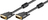 Goobay 93109 DVI kabel 10 m DVI-D Zwart