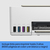 HP Impresora multifunción Smart Tank 5107, Color, Impresora para Home y Home Office, Impresión, copia, escáner, Conexión inalámbrica; Tanque de impresora de gran volumen; Impres...