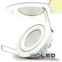 Article picture 1 - LED recessed spotlight :: white :: 8W SMD :: 120° :: round :: warm white :: dimmable