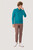HAKRO Longsleeve-Poloshirt Mikralinar® XL - smaragd | XL: Detailansicht 7