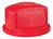 Deckel für Abfalleimer BRUTE® Kuppelaufsatz, 121 l, rot