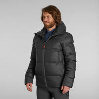Men’s Mountain And Trekking Padded And Hooded Jacket - MT900 -18°c - 3XL